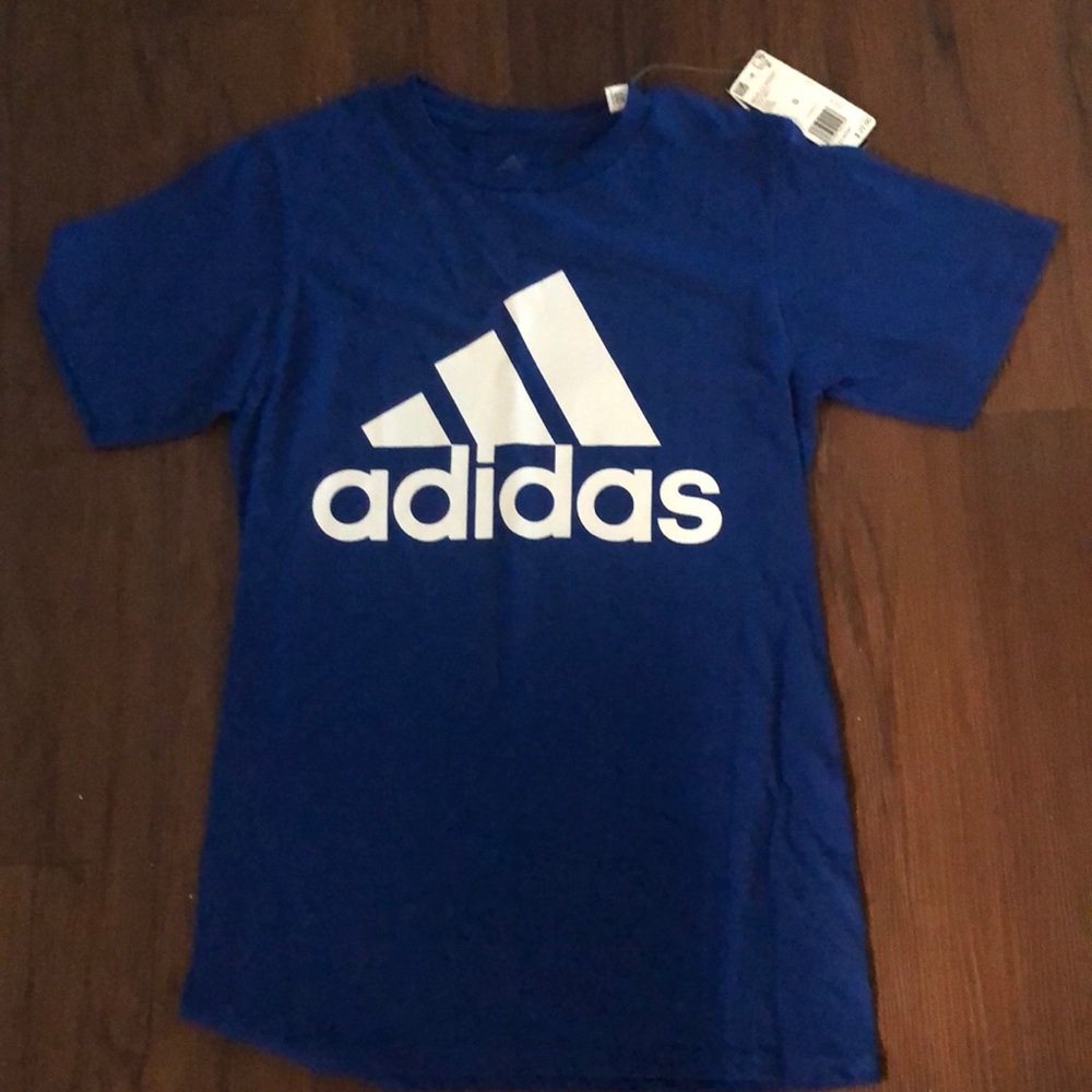 Adidas blue tee